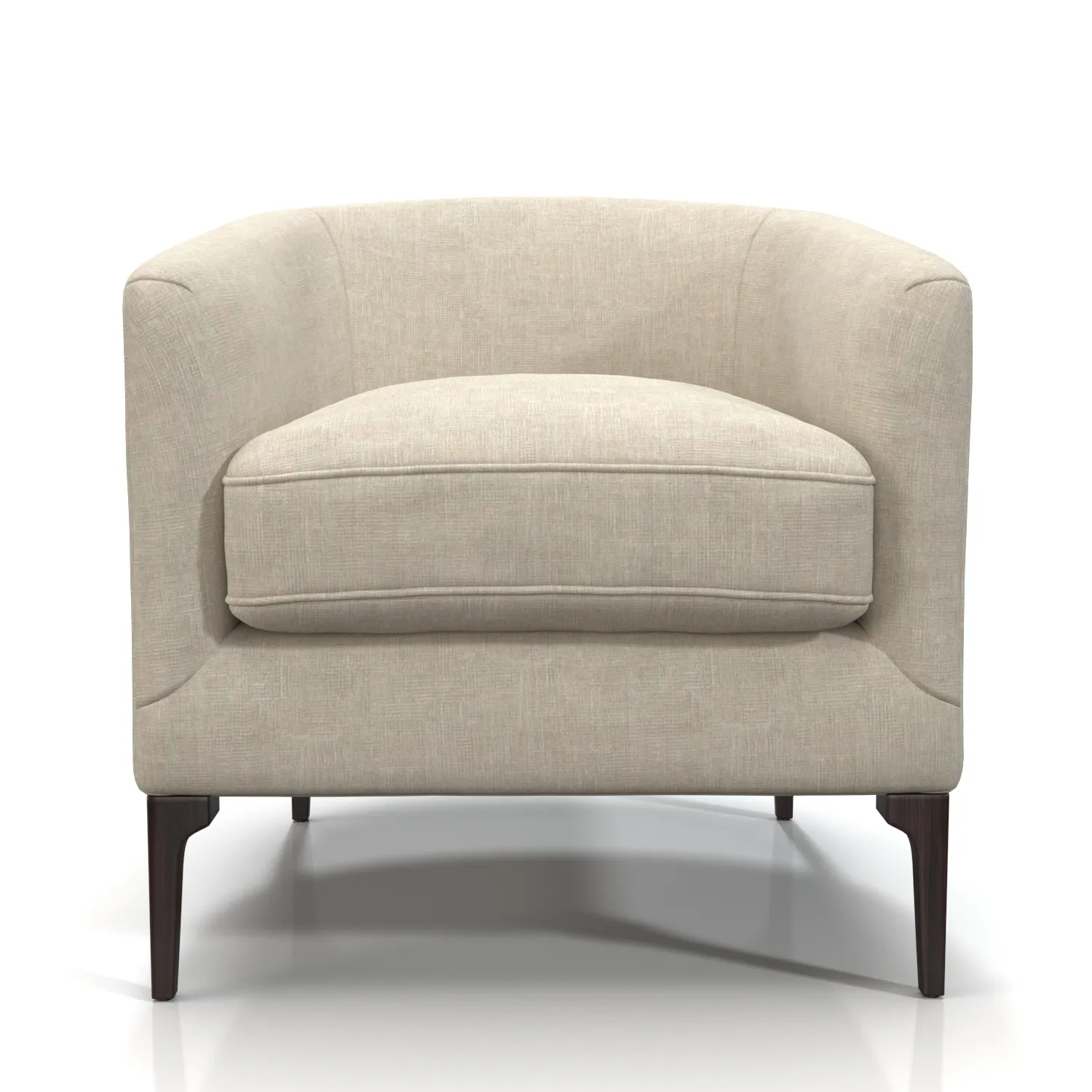 Alder And Tweed Collins Occasional Chair PBR 3D Model_04